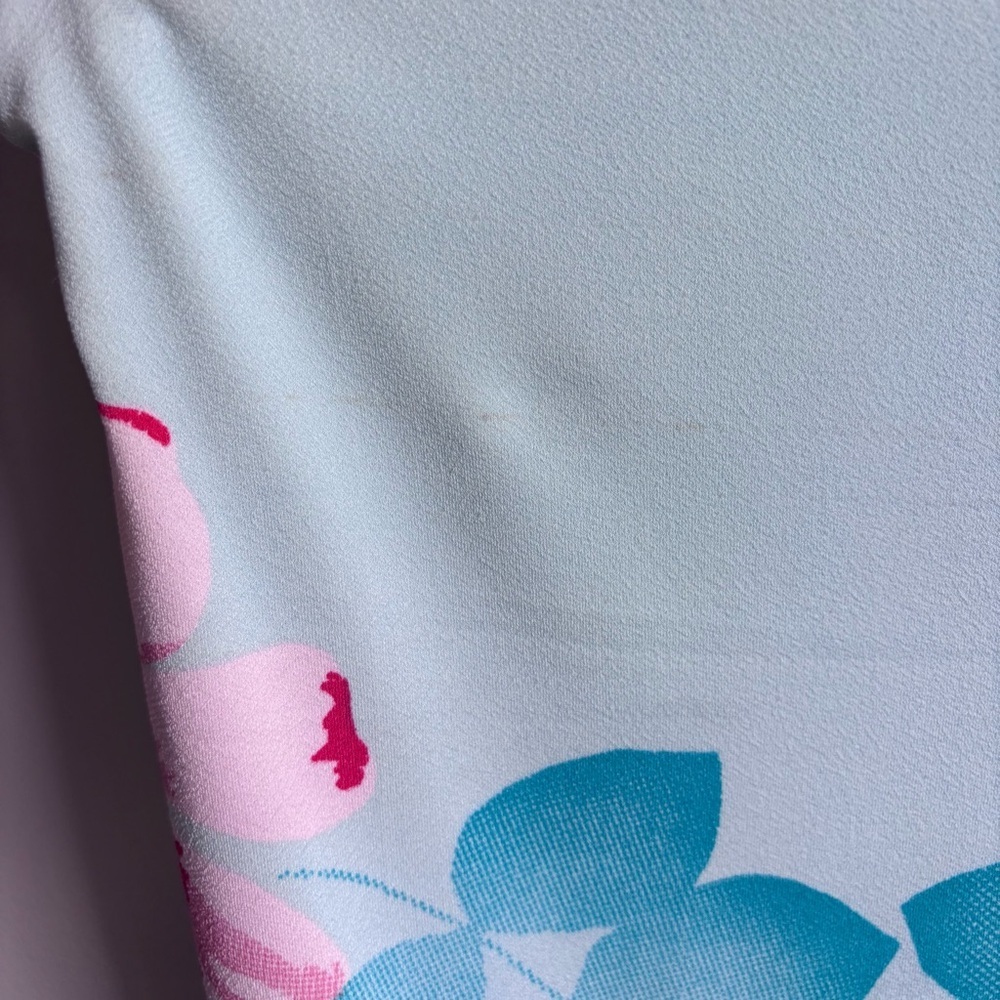 NWT Candie's Light Blue and Pink Floral Dress size Medium - Picture 6 of 8